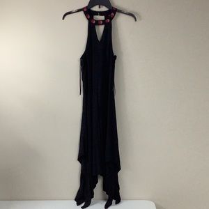 Candie's Black Multi-color Maxi Dress